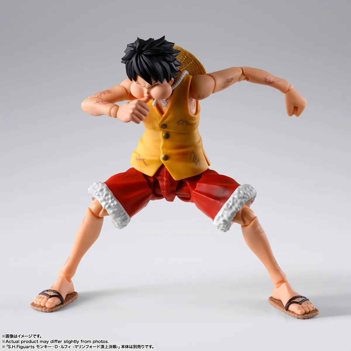 フィギュア ルフィ 3種コンプリートセット(シュウト専用) フィギュアーツZERO ［超激戦］モンキー・D・ルフィ -ゴムゴムの鷹銃 コミック・アニメ
