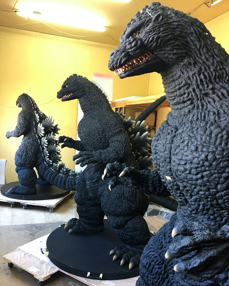 Finalmente se envía "Tamaño humano Godzilla (1991 Hokkaido ver.)"! Estudio de producción y Yuji Sakai lanzan sitio supervisado