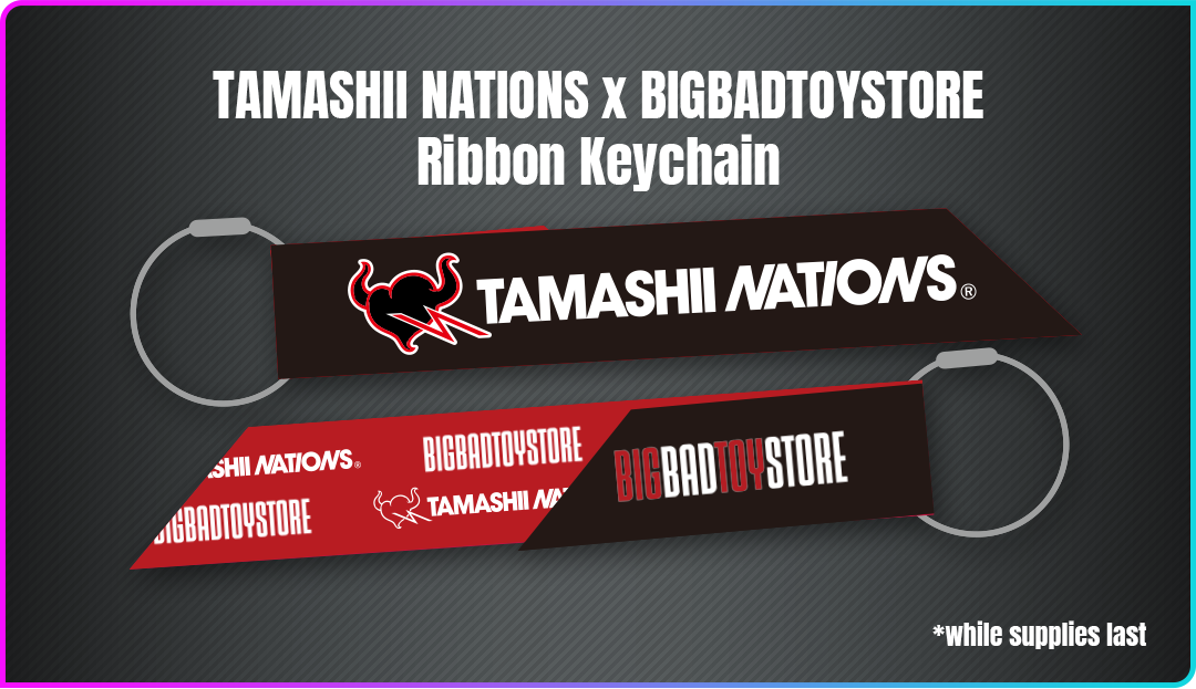 TAMASHII NATIONS x BIGBADTOYSTORE Ribbon Keychain 