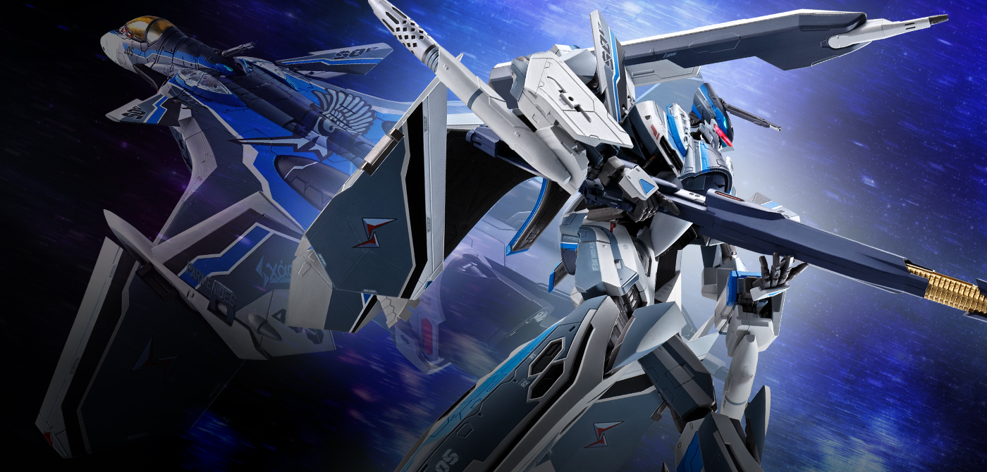 劇場版マクロスΔ 絶対LIVE!!!!!! フィギュア DX超合金（デラックスチョウゴウキン） 劇場版 VF-31AX カイロスプラス(ハヤテ・インメルマン機)