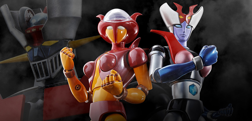 マジンガーZ (アクション)フィギュア 超合金魂(チョウゴウキンダマシイ) GX-08R アフロダイA vs GX-09R ミネルバX