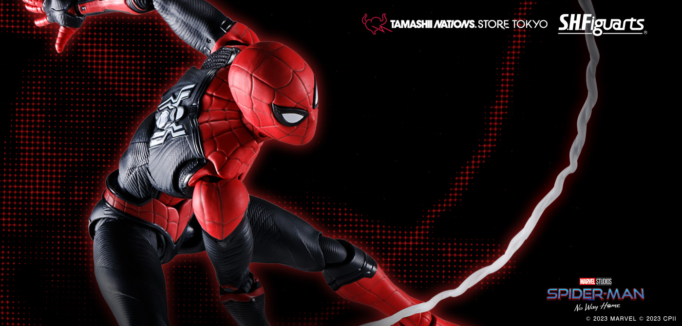 SPIDER-MAN: No Way Home Figure S.H.Figuarts Spider-Man [upgrade suit] (SPIDER-MAN: No Way Home) [BEST SELECTION]
