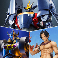 [一般店頭9月12日発売] 悪魔将軍、ポートガス･D･エース、ガンバスターが新発売！再販商品も！