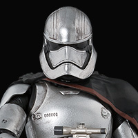 Captain Phasma appears in SHFiguarts from the special site [Star Wars] "Star Wars: The Force Awakens"!
