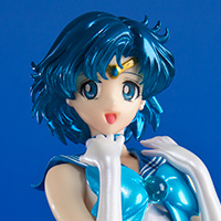Sitio especial [BLOG SAILOR MOON] "SAILOR MERCURY Pretty Guardian Sailor Moon Crystal-" aparece en la Tamashii web shop.