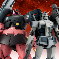 Special site [ROBOT SPIRITS ver. A.N.I.M.E.] Char and Amuro, another story. Char's exclusive Rick Dom & G-3 Gundam is here!