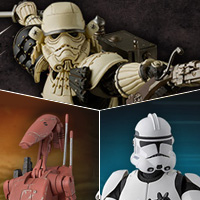 Special site [STAR WARS] Special editions of Teppo Ashigaru Sandtroopers and S.H.Figuarts new item are now available!