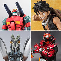 [一般店頭8月11日発売] バルタン星人、闘魂ブースト魂、ガンキャノン、ルフィ等が新発売！再販商品も！