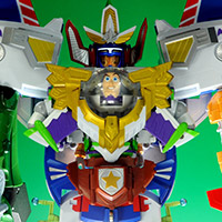 Tamashii Item “CHOGOKIN玩具总动员Super Combination Buzz the Space Ranger Robo”评论 [第 2 部分，Gang Great King]