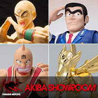 [AKIBAショールーム]「S.H.Figuarts 天津飯」や「週刊少年ジャンプ展」販売アイテムを展示追加！