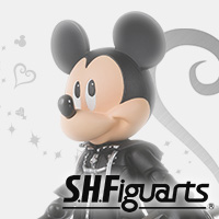 Special site "SHFiguarts King Mickey" 1/26 new release! Check out the "Kingdom Hearts" series lineup on the special page ♪