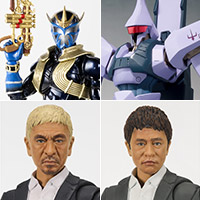 [魂ウェブ商店] 仮面ライダー威吹鬼、ガイラム、松本人志、浜田雅功の4アイテムが3月16日受注開始！