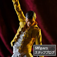 Página web especial La leyenda nunca termina - Reestreno en agosto de "S.H.Figuarts Freddie Mercury", una reseña del rodaje.