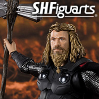 专题网站S.H.Figuarts "复仇者联盟4：终局之战"系列 "雷神 "现在接受订单，Tamashii web shop！