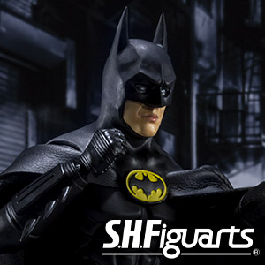 Página web especial S.H.Figuarts escultura del Batman de Michael Keaton del inolvidable clásico BATMAN.