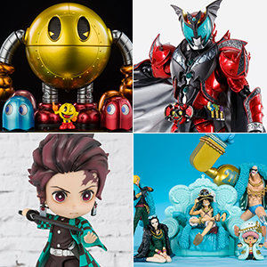TOPICS [Released on August 28th at general stores] 6 new items such as PAC-MAN-Man, Kiba, Godzilla, and three One Piece items are on sale! Five​ ​