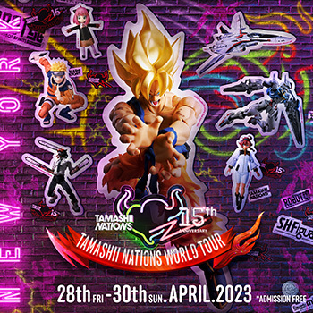 [TAMASHII NATIONS WORLD TOUR] The first stop on the tour is New York! To be held April 28–30, 2023!