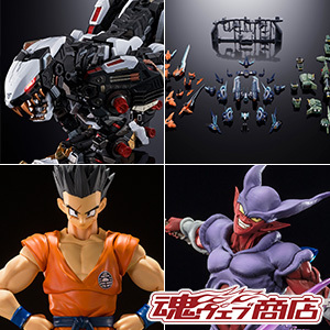 TOPICS [TAMASHII web shop] Orders for Liger Zero (base body), Changing Armor Set, YAMCHA, and JANENBA will begin on June 16th (Friday) at 16:00!