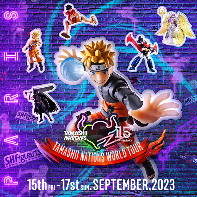 The finale of the event "TAMASHII NATIONS WORLD TOUR" will be PARIS! Held from September 15th to 17th, 2023 (local time)!