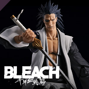 Special website [BLEACH] Kenpachi Saraki is now available at S.H.Figuarts!