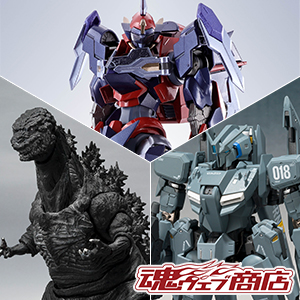 [TOPICS] [Tamashii web shop] Zeta Plus A1/A2, Godzilla (2016) 4th form will be available for pre-order from 4pm on May 10th! Zi-Apollo is also available for pre-order!