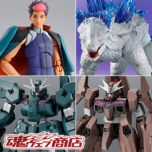 [Tamashii Web Shop] Preorders for GUEL JETURK, LFRITH UR, LFRITH THORN, and SHIMO will begin on June 21 at 4 PM (JST)!