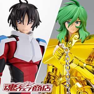 TOPICS [Tamashii web shop] Pre-orders for Virgo Shun - Inheritor of the Golden Cloth - and Shin Asuka will begin at 4pm on July 12th!