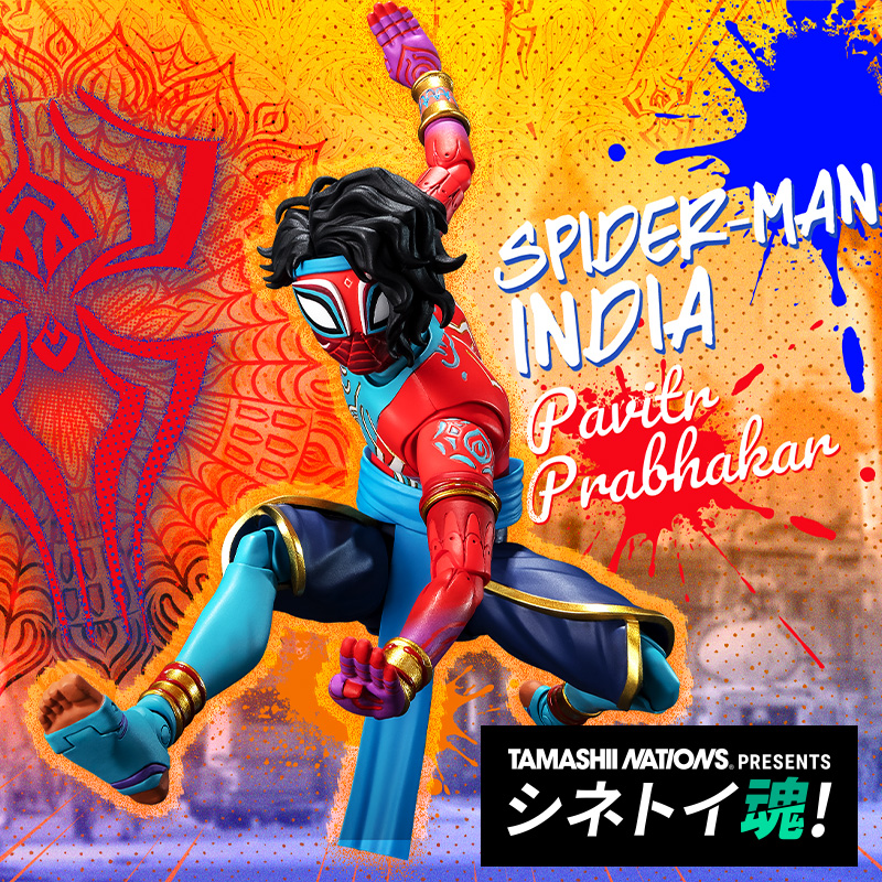 [Special Site] [Cinema Toy Tamashii!] Reservations begin July 19 at Tamashii web shop! S.H.Figuarts Spider-Man India (Spider-Man: Across the Spider-Verse)