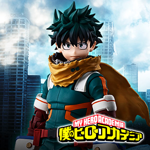 My Hero Academia] The main character &quot;Deku Midoriya,&quot; who aims to become the No. 1 hero, is now available at S.H.Figuarts!