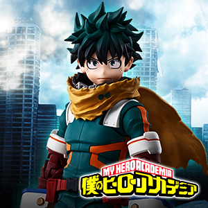 [My Hero Academia] IZUKU MIDORIYA, who aims to become to become the number one hero, joins S.H.Figuarts!