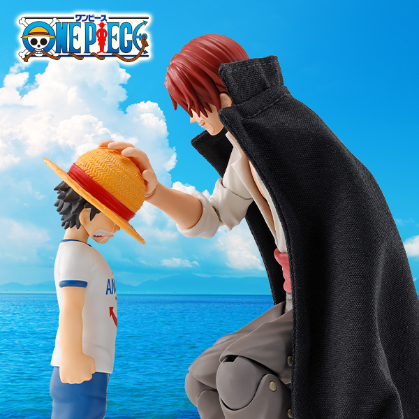 [Special Site] [One Piece] &quot;Shanks &amp; MONKEY.D.LUFFY (Boyhood)&quot; appeared on S.H.Figuarts!