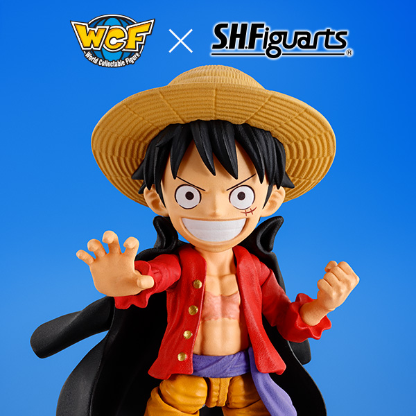 【ONE PIECE】商品「World Collectable Figure×S.H.Figuarts MONKEY.D.LUFFY」也在一般店鋪 登場囉！