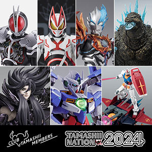 【TAMASHII NATION 2024】活動紀念商品「CLUB TAMASHII MEMBERS」的事前抽籤販售將於9/2～9/5┘開跑！