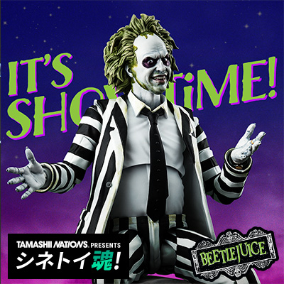 CineToy TAMASHII! Tamashii web shop開放訂購[ ] 9月27日16:00起在！S.H.Figuarts Beetlejuice (甲殼蟲汁)。