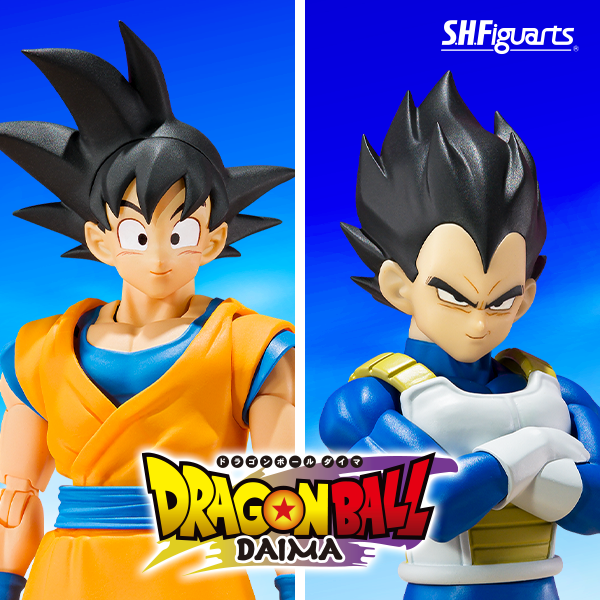 SON GOKU -DAIMA- VEGETA -DAIMA- S.H.Figuarts ¡[Dragon Ball DAIMA] &quot; &quot; y &quot; &quot; ya están disponibles en !