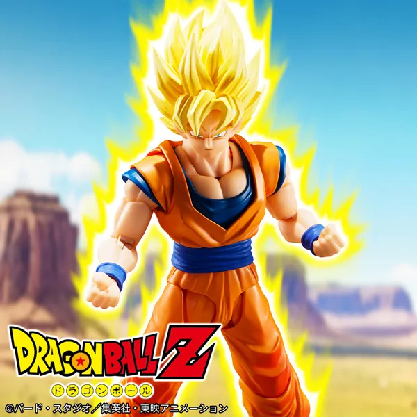 【ドラゴンボールZ】「スーパーサイヤ人孫悟空」を完全新規造形にてS.H.Figuarts化！
