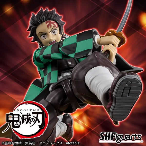 [Demon Slayer: Kimetsu no Yaiba] S.H.Figuarts Demon Slayer: Kimetsu no Yaiba ¡La Batalla del Castillo Infinito ver. "TANJIRO KAMADO" es una nueva incorporación a la serie!