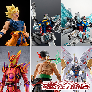 TOPICS 【魂ウェブ商店】『プレバンフェス2025』にあわせて6アイテムが10月10日順次受注開始！