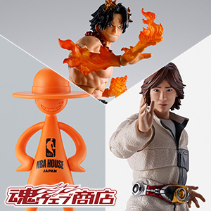 [Tamashii web shop] ¡Ace -Marineford Showdown-, de Shoichi Tsugami, estará disponible para preordenar a partir del 24 de abril a las 16:00! ¡NBA HOUSE JAPAN también acepta preórdenes!
