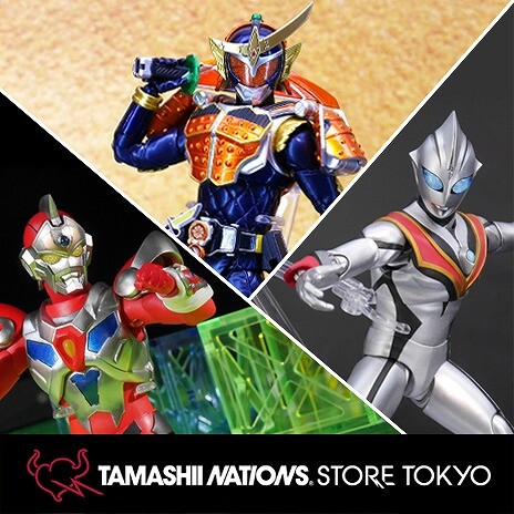 Photo gallery TAMASHII STORE exhibition event &quot;SHINKOCCHOU SEIHOU 10th Anniversary Exhibition -Heroes in the Palm of Your Hand-&quot; now available!