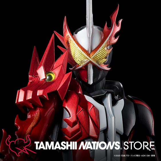 [TAMASHII STORE] TAMASHII STORE“ S.H.Figuarts幪面超人 SABER Brave Dragon -Metallic Color Edition-”將從限量版產品中發售決定！