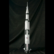 Apollo 11 & Saturn V (Five) type rocket