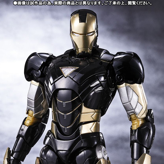 S.H.Figuarts Iron Man Mark 6 Black Ver. TAMASHII WEB