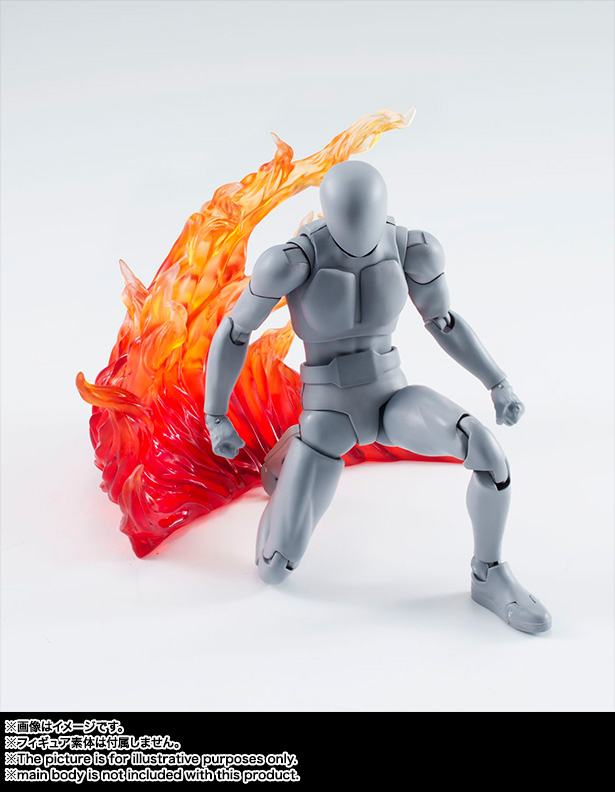 Soul EFFECT series BURNING FLAME RED Ver. 02