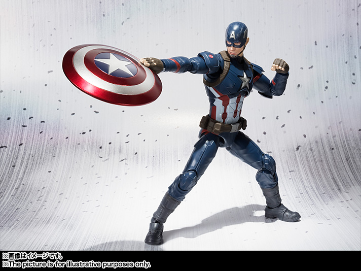 S.H.Figuarts Captain America (Civil War) | TAMASHII WEB