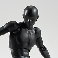 S.H.Figuarts ボディくん（Solid black Color Ver.）