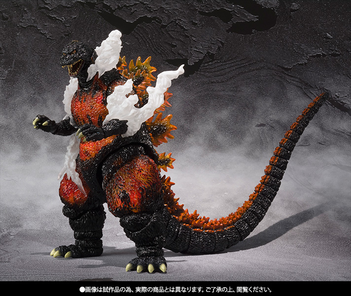 S.H.MonsterArts Godzilla (1995) Ultimate Burning Ver. |TAMASHII WEB