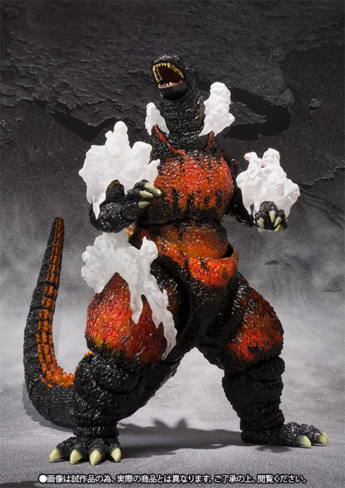 S.H.MonsterArts Godzilla (1995) Ultimate Burning Ver. |TAMASHII WEB