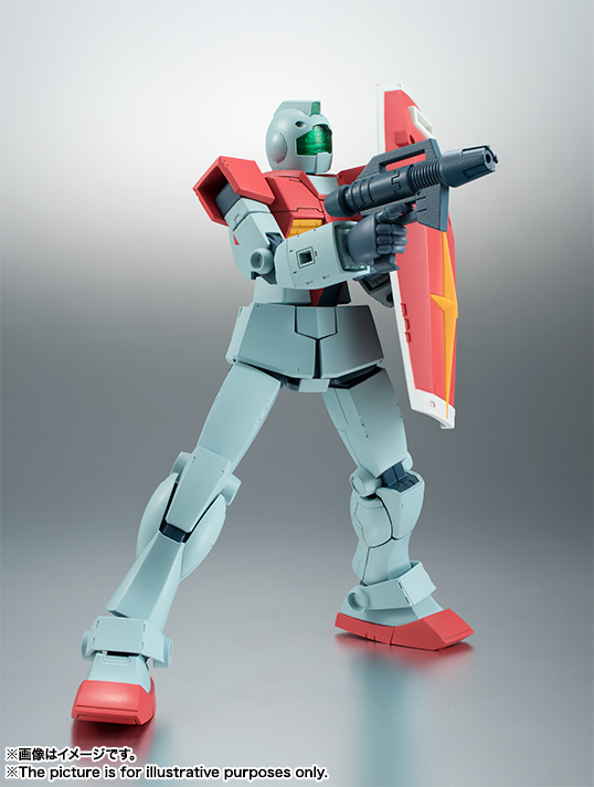 Mobile Suit Gundam PVC Figure ROBOT SPIRITS＜SIDE MS＞ RGM-79 Jim ver. A.N.I.M.E.