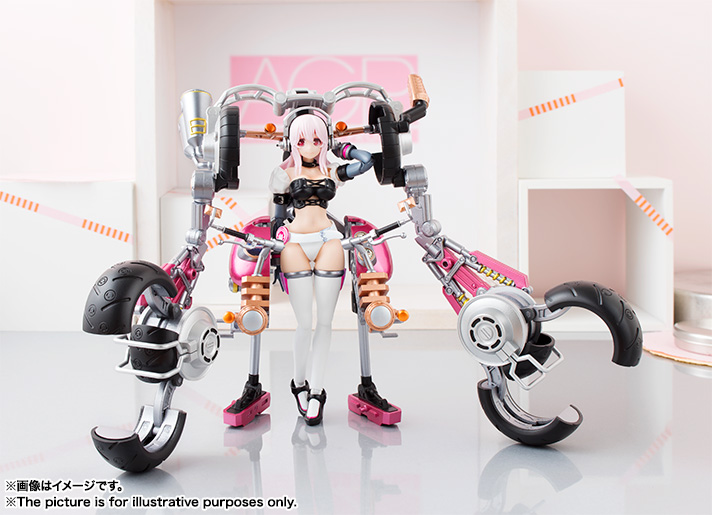 ARMOR GIRLS PROJECT Super Sonico with Super Bike robot (10th Anniversary ver.) 02